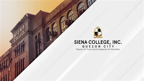 Siena College, Inc. Quezon City .
